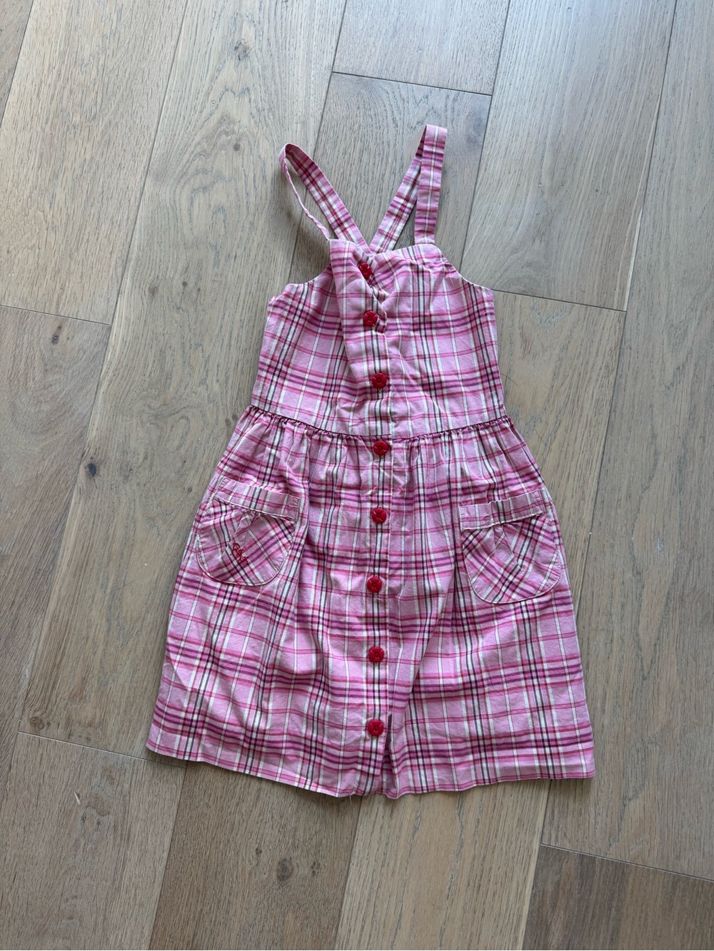 Girls Plaid Dress